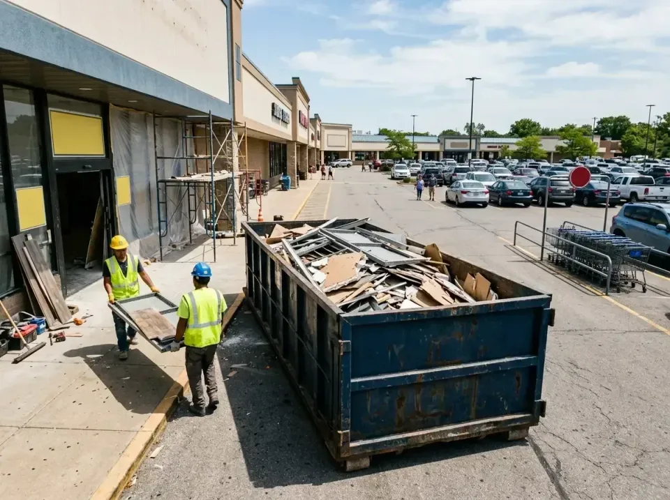 retail-store-renovation-debris-003 — frequently asked questions, Roll-off Dumpster Rentals in Vail, CO